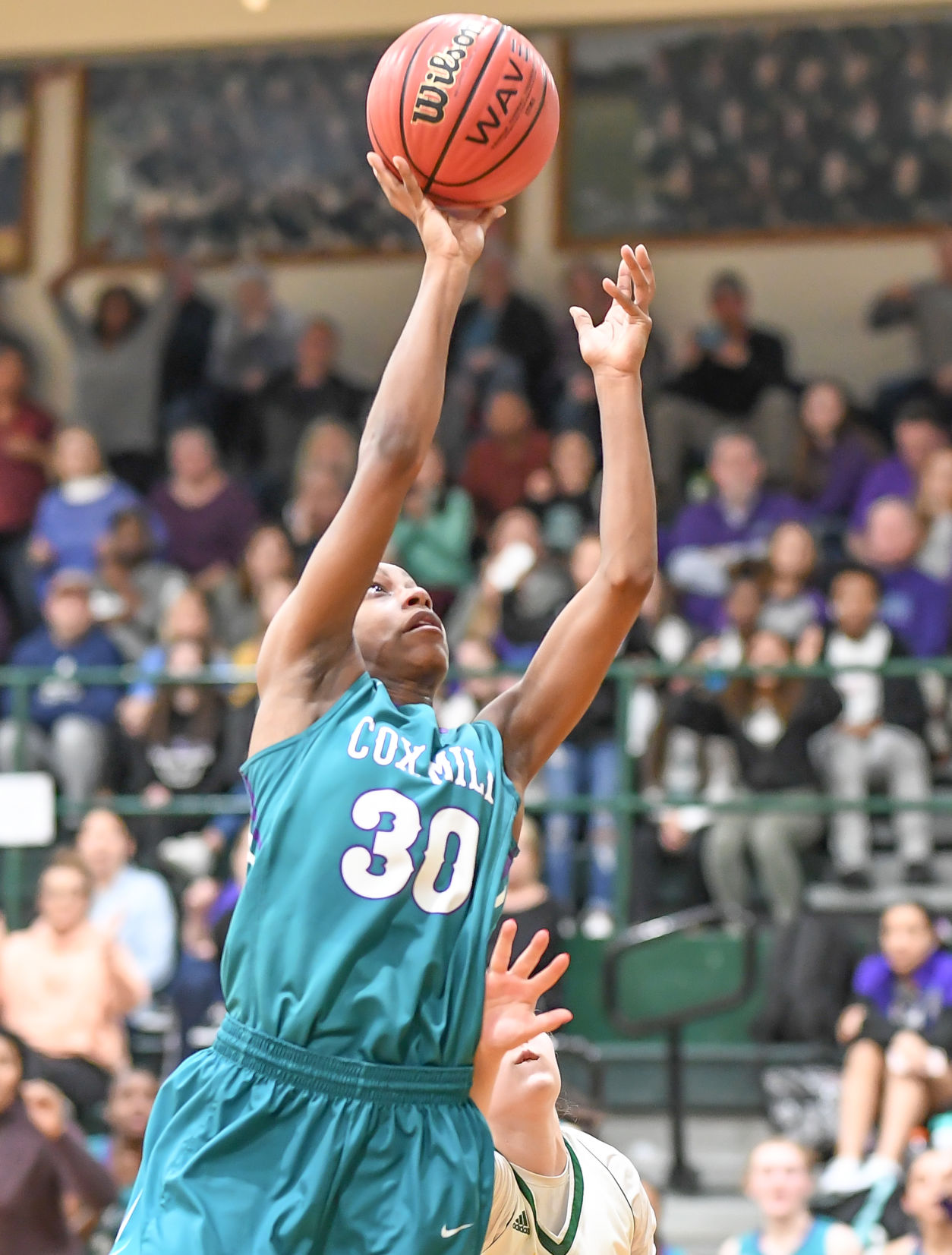 Friday night high school basketball action